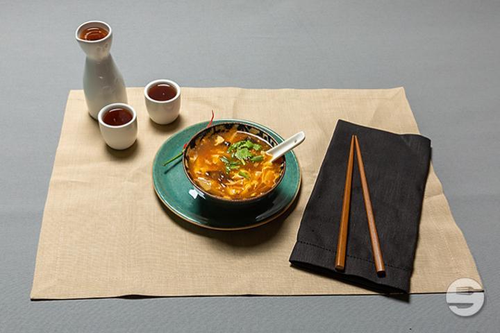4. Vietnamese hot and sour soup and shrimps - Suan Long Oerlikon
