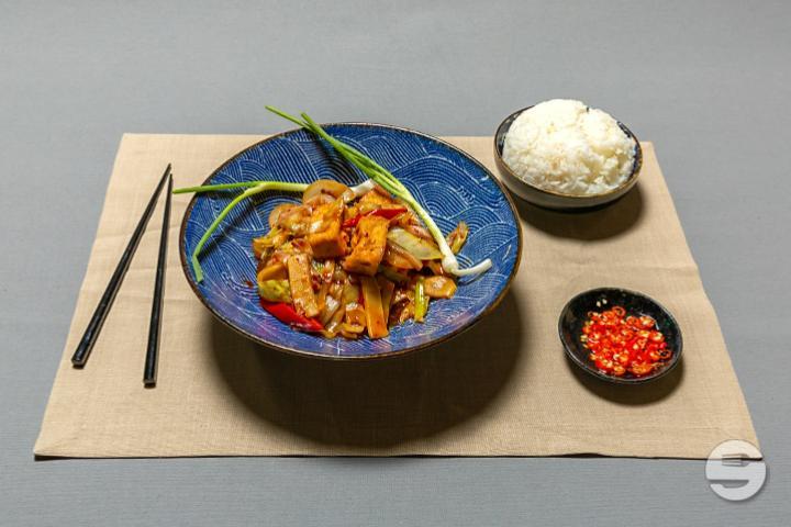 42.6. Tofu in a satay sauce - Suan Long Oerlikon