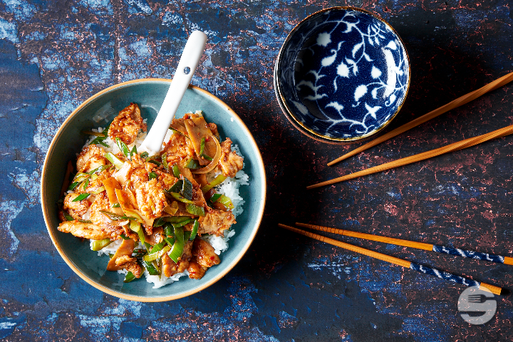 411. Chicken Szechuan style - Suan Long Altstetten