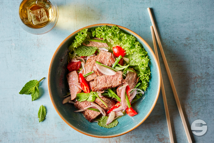 473. Beef with pome nuts thai style - Suan Long Altstetten