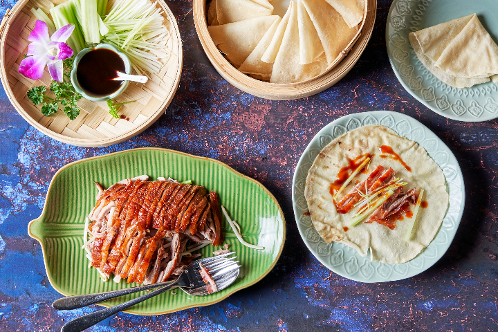 72. Roast duck with red curry sauce - Scent of Bamboo Zürich