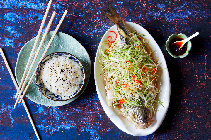 505. Pangasius fish in a sweet and sour sauce - Scent of Bamboo Zürich