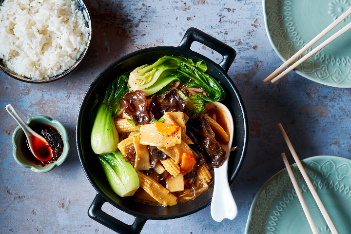 546. Tofu with chop suey vegetables - Scent of Bamboo Zürich