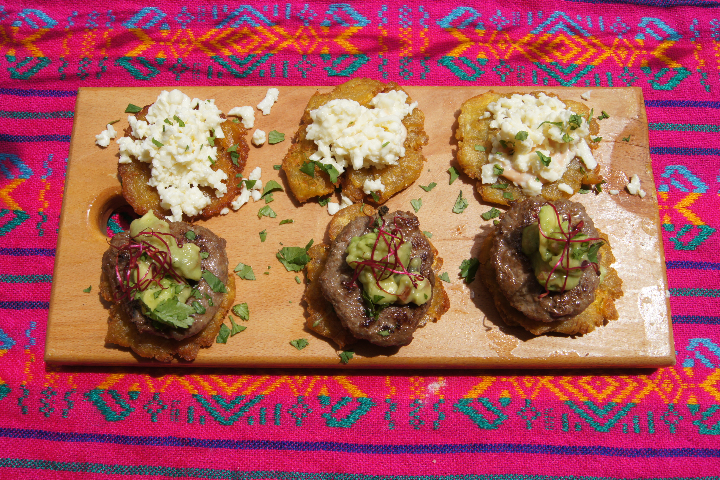 Tostones Mixto - Lucha Libre