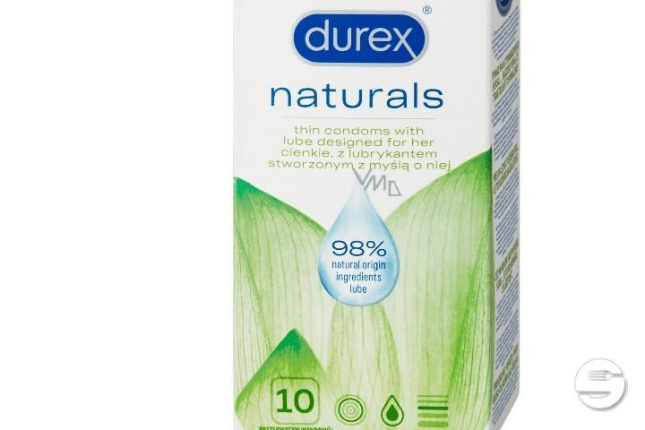 Préservatifs Durex Naturals 10 pces - Pharmacie Pharmanature