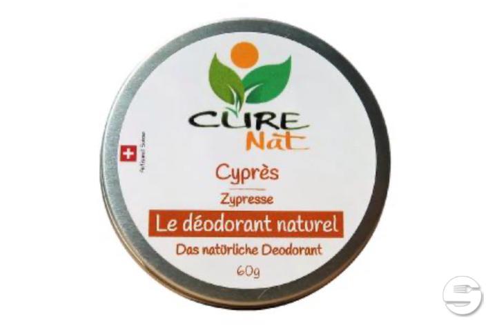 CureNat Déodorant Cyprès 60g - Pharmacie Pharmanature