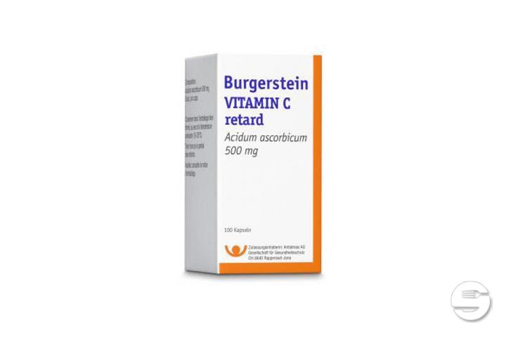Burgerstein Vitamin-C Retard - Pharmacie Pharmanature