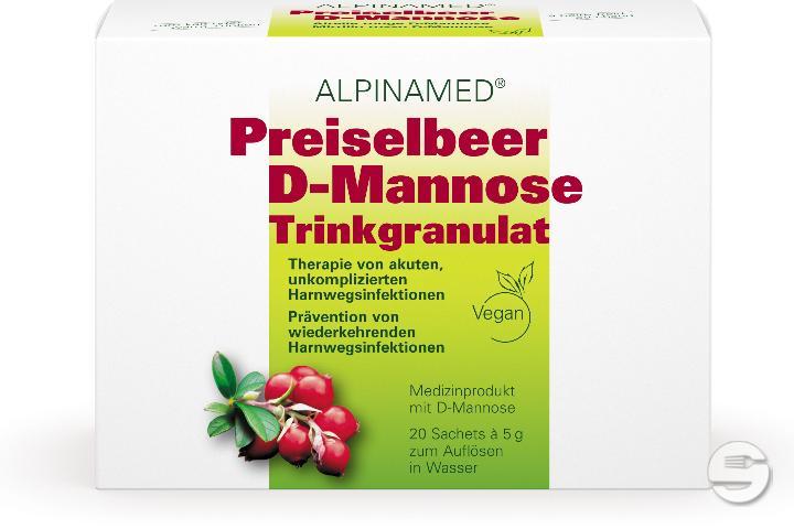 Alpinamed Airelle Rouge-D-Mannose - Pharmacie Pharmanature