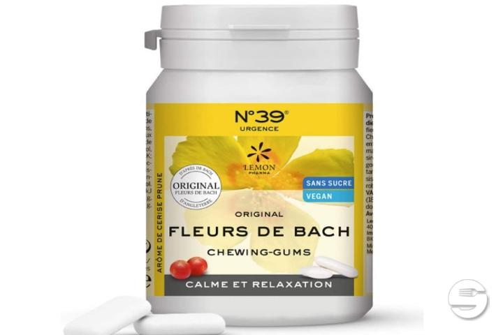 Fleurs du Dr. Bach Chewing gum Urgence - Pharmacie Pharmanature