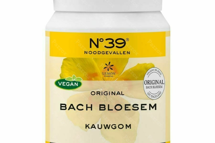 Fleurs du Dr Bach Chewing gum urgence n°39