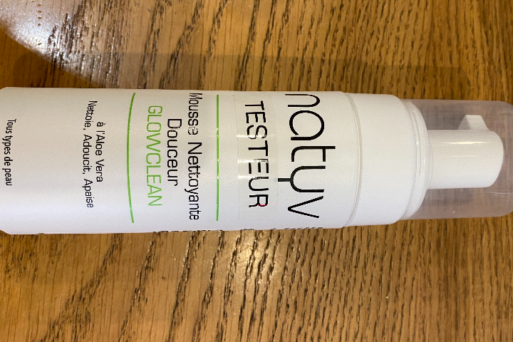 Natyv Glowclean mousse nettoyante douceur 