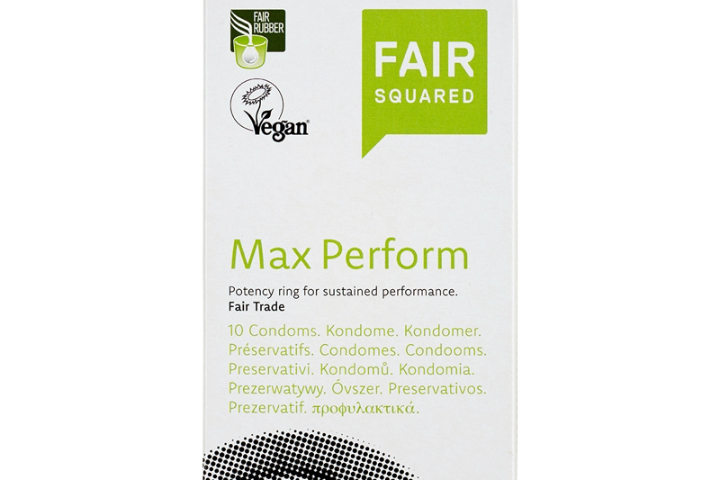 FAIRSQUARED Préservatif Max perform végan 