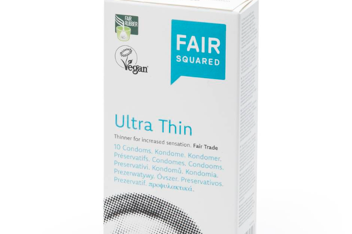 FAIRSQUARED Préservatif Ultra thin végan 