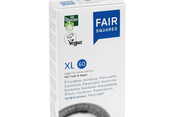 FAIRSQUARED Préservatif XL végan