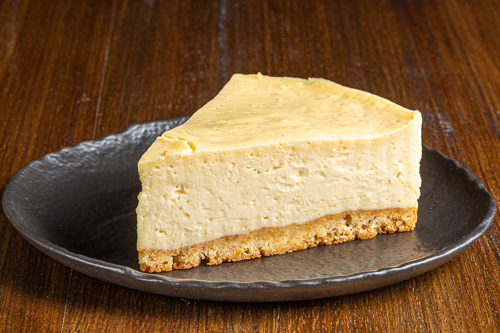 Cheesecake à la vanille SANS GLUTEN - Blaqk Pizza