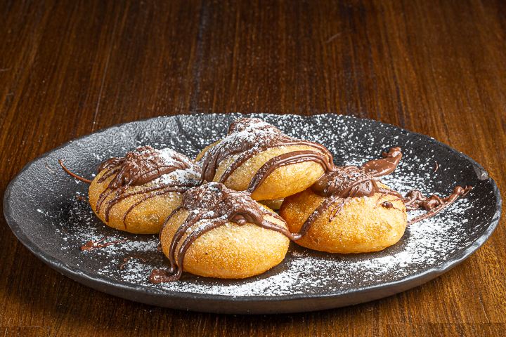 SANS GLUTEN Chocolade Nutella balls - Blaqk Pizza