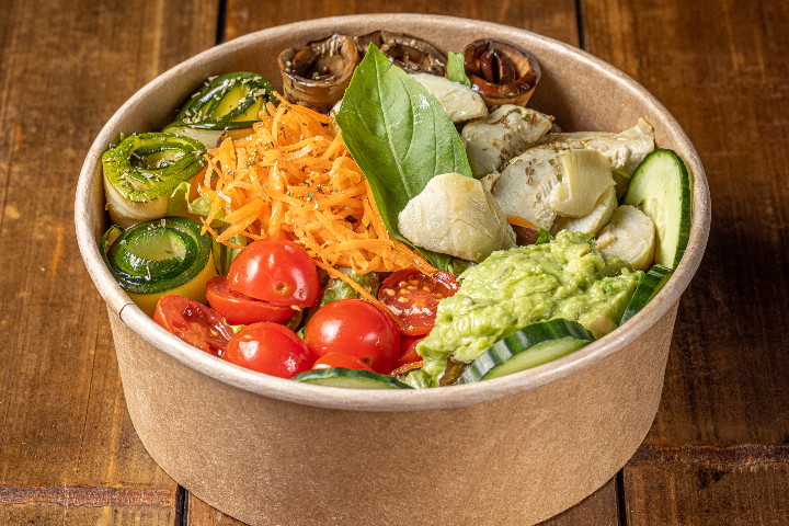 Salade légumes du soleil grillés - VEGAN - Blaqk Pizza