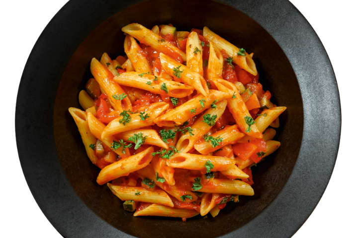 Penne all'arrabiata - VEGAN - Blaqk Pizza