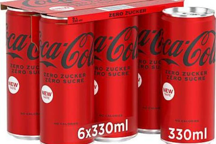 Coca Cola zero 0.33, 6 pack - BringDrink