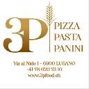 Logo 3P Pizza, Pasta, Panini
