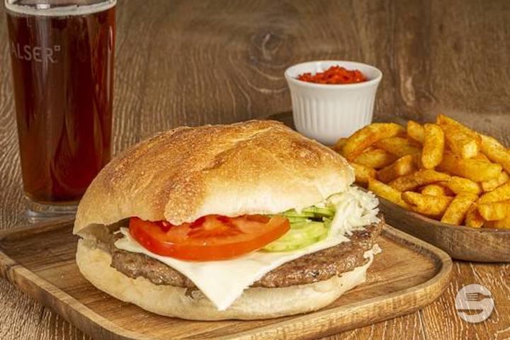 Sandwich Pleckavica - Boulangerie L'Oasis