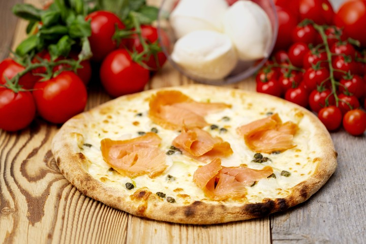 Pizza Salmone - Bianca Family - Pizzaporté