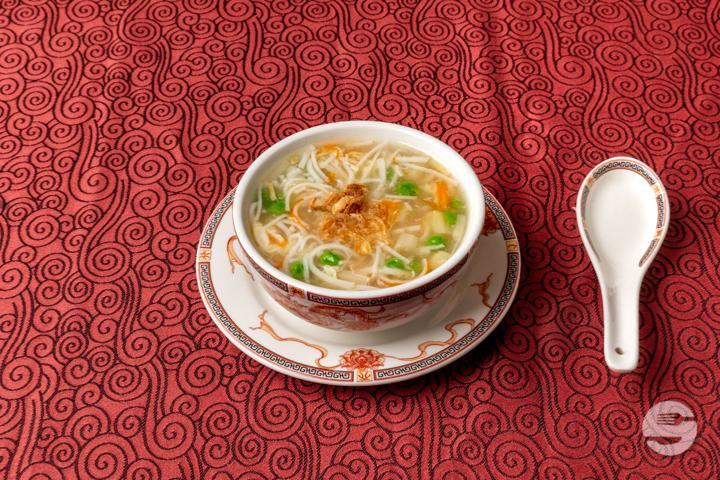 03. Crab and Asparagus Soup - Buffet d'Asie