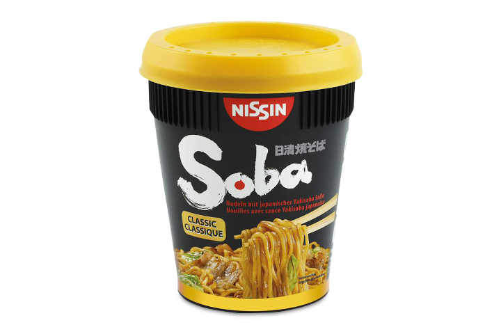 Nissin Soba Noodles Classic Cup - Midnight Delivery Olten