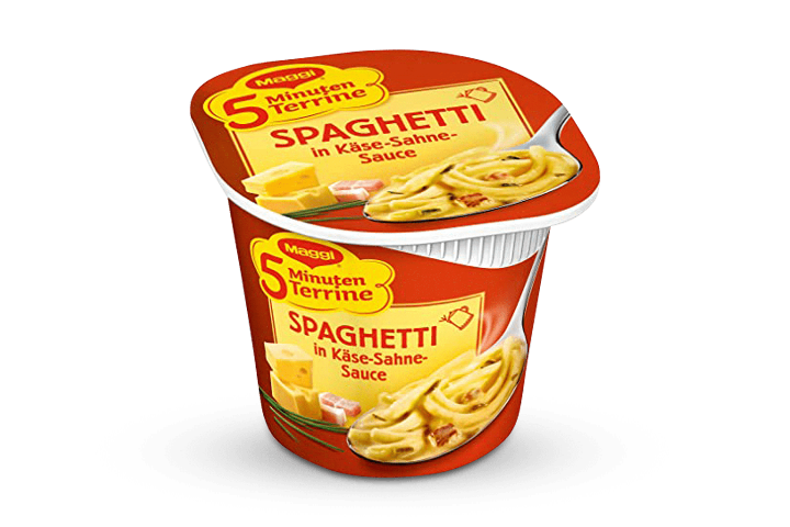 Spaghetti cheese and cream sauce Maggi - Midnight Delivery Olten