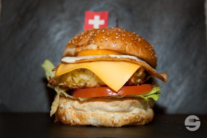 The Vegetarien Burger - Mun'Cheez