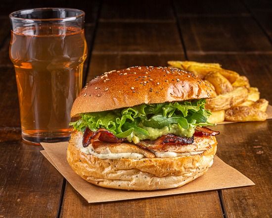MENU BACON AVOCADO CHICKEN - Holy Cow! Gourmet Burger Co.