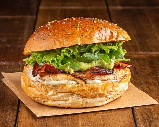 BACON AVOCADO CHICKEN - Holy Cow! Gourmet Burger Co.