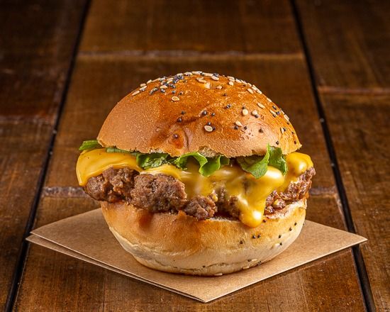 JUNIOR BEEF'N'CHEESE - Holy Cow! Gourmet Burger Co.