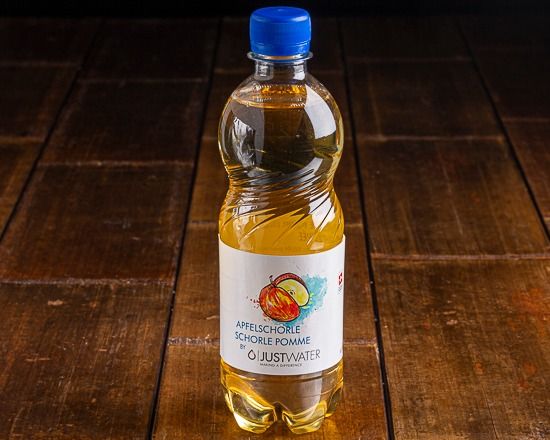 Swiss sprakling Apple Juice Schorle - Holy Cow! Gourmet Burger Co.
