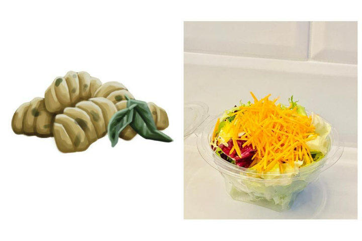 Gnocchi & Salade - Myo Gusto & Myo Bubble Tea