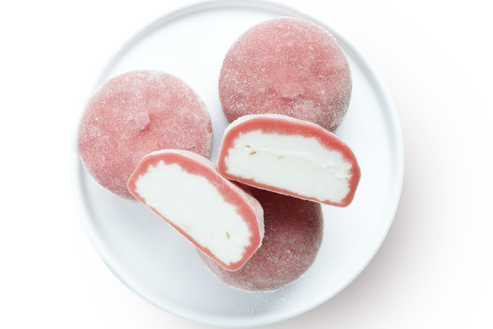 Mochis litchi - Myo Gusto & Myo Bubble Tea