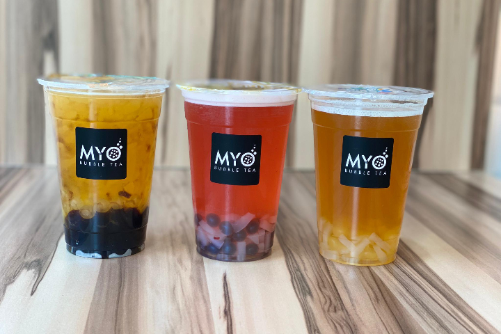 Offre Trio Crée Ton Myo Bubble Tea 500ml - Myo Gusto & Myo Bubble Tea