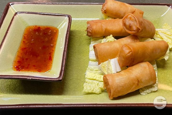 Springroll Vegi 6 Stück (Hausgemacht) - Jacky's Wok