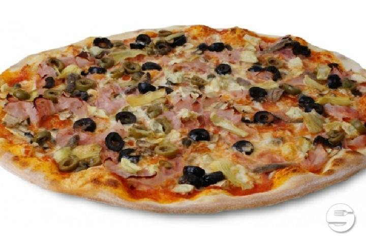 Pizza Capricciosa (Siziliana) - Im Guet Pizzeria