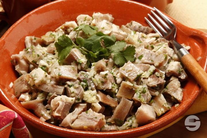 Salad of Orelha de Porco - Churrasqueira Mondego