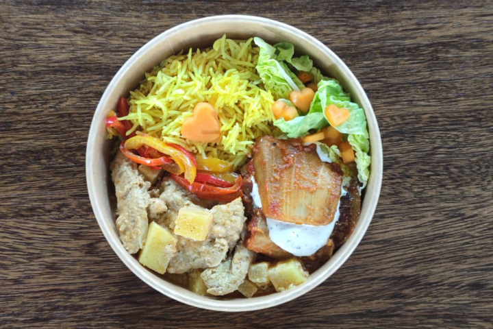 Yellow - Rice Bowl by Nik's Fudo