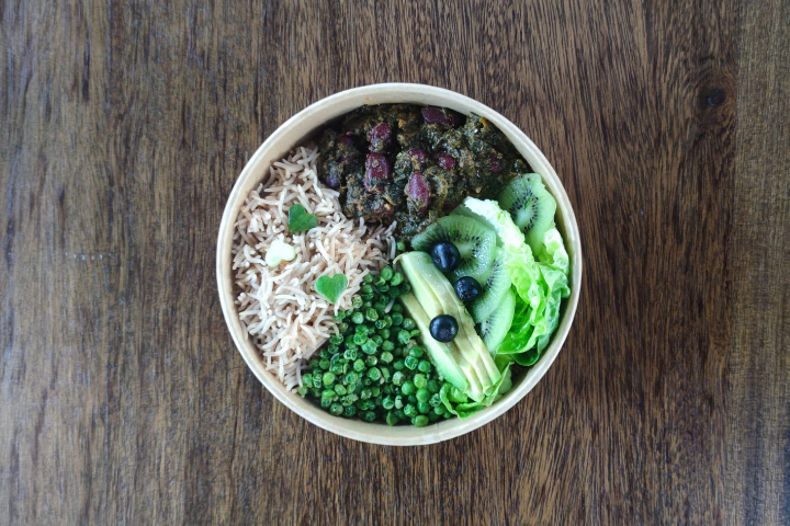 Green Végé - Rice Bowl by Nik's Fudo