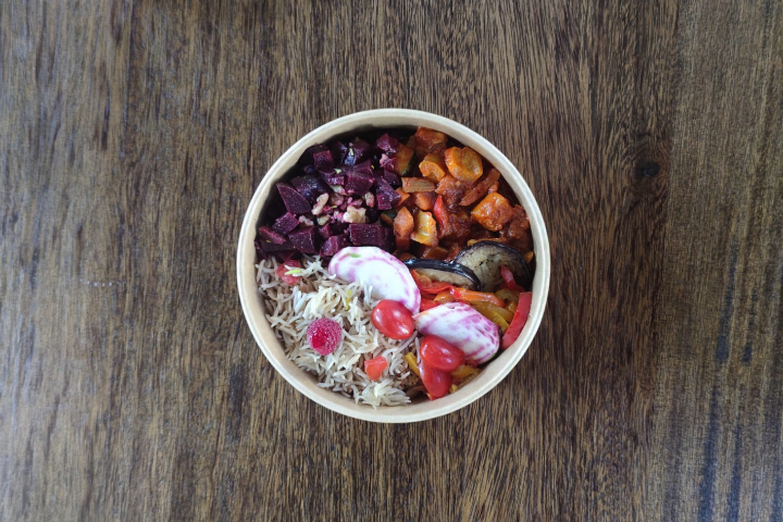 Red Végé - Rice Bowl by Nik's Fudo