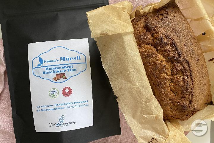 Emma's Müesli Classic Banana Bread, Hazelnuts, Cinnamon - Emmas Müesli