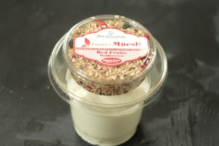 Yogurt with Emma's Muesli Red Berries Gluten Free 150 ml - Emmas Müesli