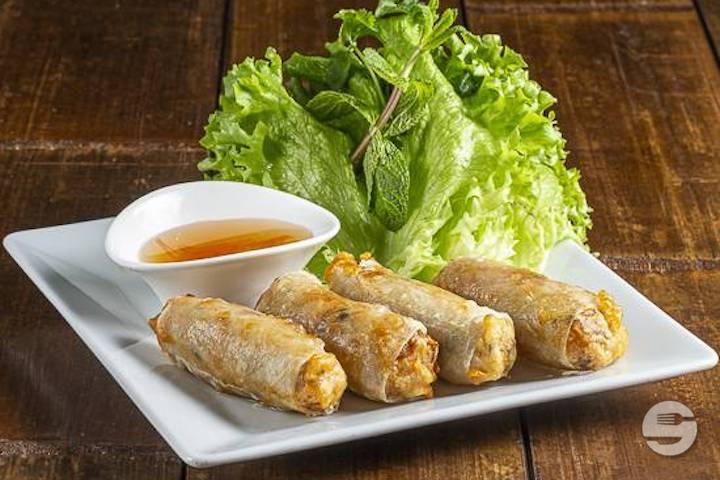 Spring Rolls with Vegetables - La Cuisine Indienne - Thaï & Hot-Dog