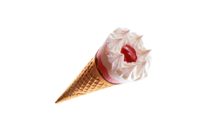 Cornet Strawberry - La Cuisine Indienne - Thaï & Hot-Dog
