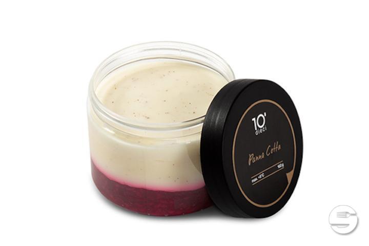 Panna Cotta al Lampone - Dieci