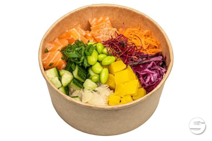 Salmon Poke - Angry Sumo