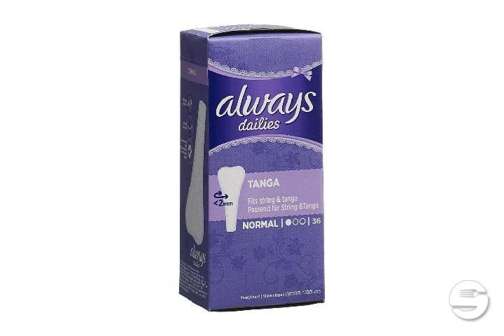 ALWAYS Slipeinlage Tanga 36 Stk - Apotheke TopPharm Europaallee